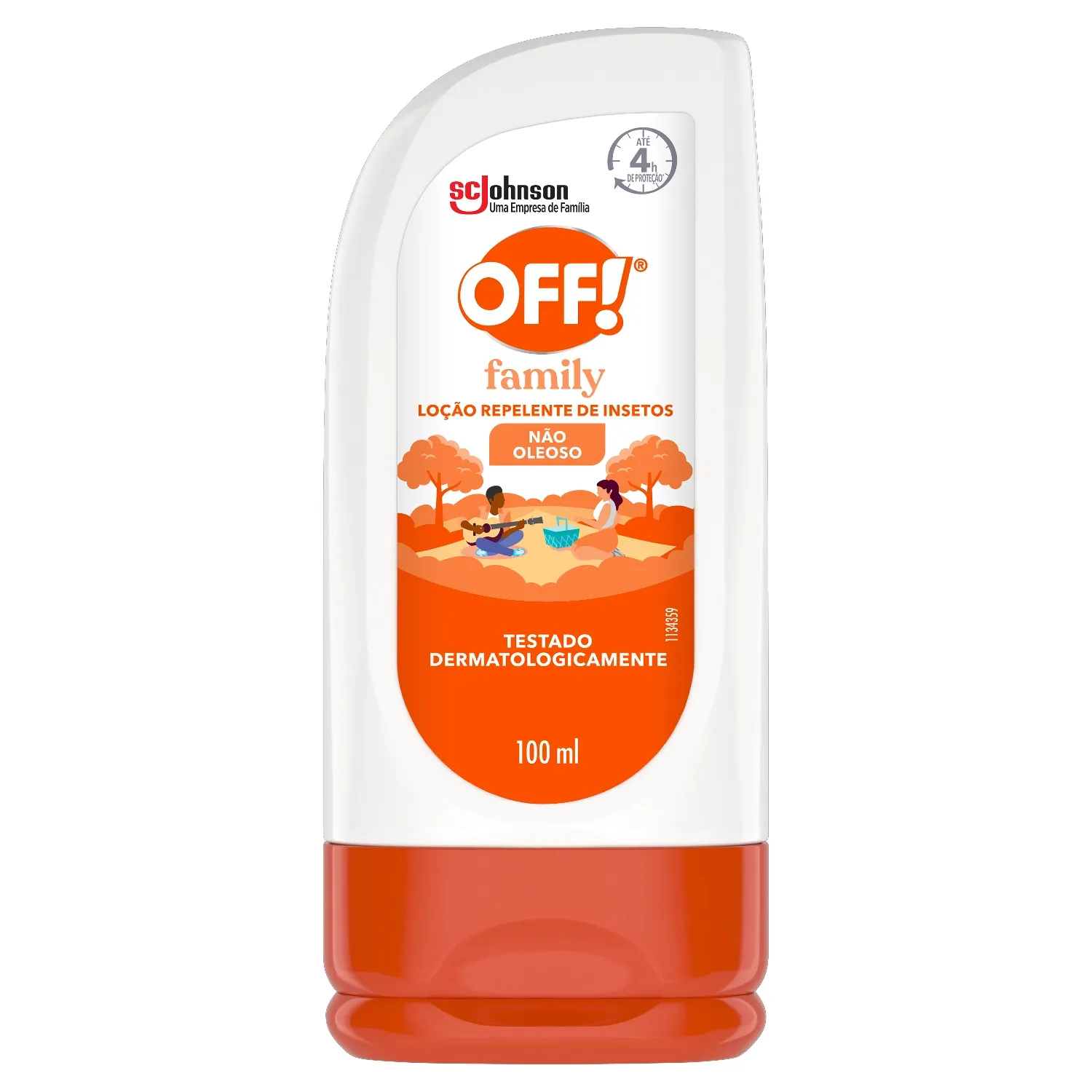 Loção Repelente de Insetos Off Family